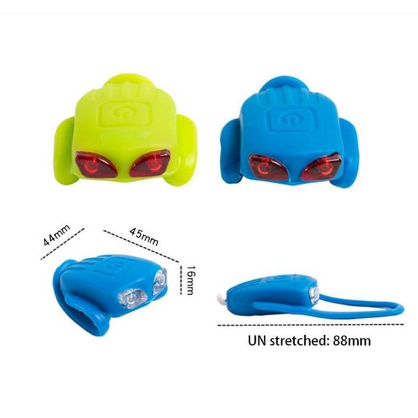 bicycle led silicone lamp safety warning light taillight of mountain bike frog taillights night riding lights equipment
bicycle led silicone lamp safety warning light taillight of mountain bike frog taillights night riding lights equipment