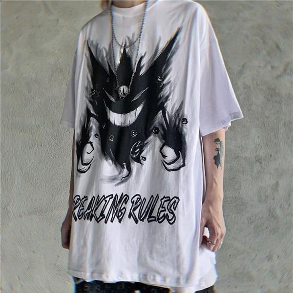 hip hop devil streetwear casual mens t shirts high street white summer cartoon shirt fashion cool japan male, White;black
hip hop devil streetwear casual mens t shirts high street white summer cartoon shirt fashion cool japan male, White;black