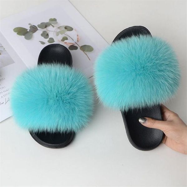 female winter fur slides fashion solid flat slippers fluffy warm real sandals plush, Black
female winter fur slides fashion solid flat slippers fluffy warm real sandals plush, Black