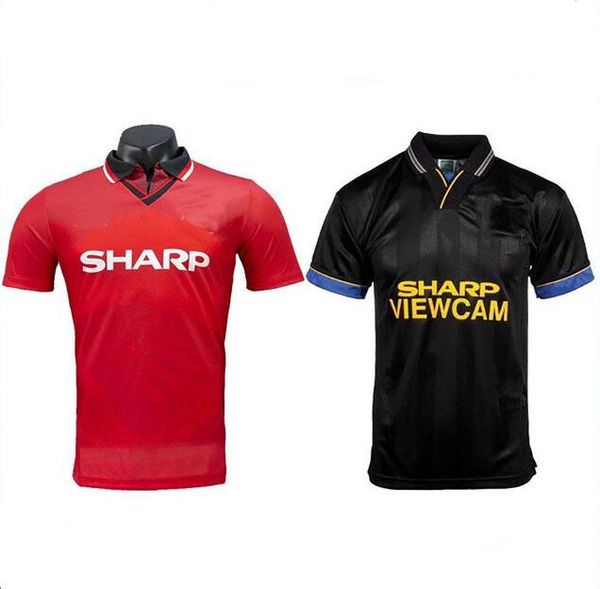 1994 retro edition united black soccer jersey 94/96 home red manchester #7 veron soccer shirt 9ucl final match utd football uniform, Black;yellow
1994 retro edition united black soccer jersey 94/96 home red manchester #7 veron soccer shirt 9ucl final match utd football uniform, Black;yellow