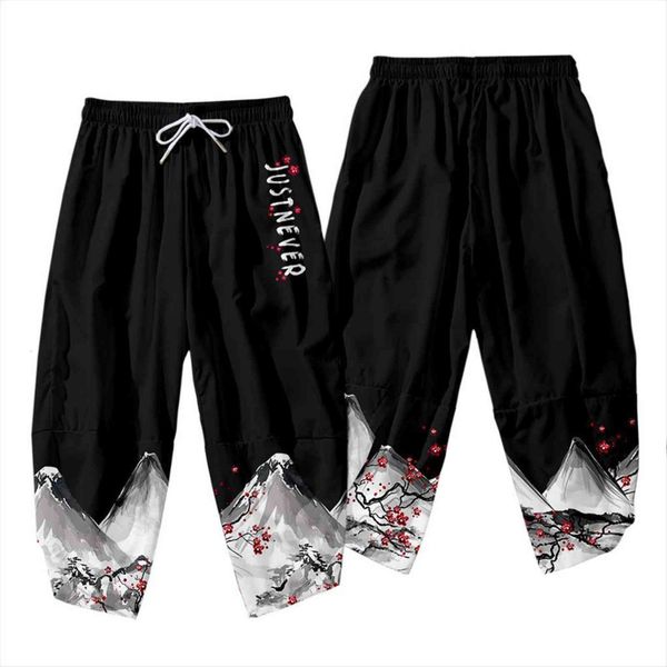 plus size 6xl japan women pant crane flower printed streetwear hip hop harem pants men nine points casual jogger trousers, Black
plus size 6xl japan women pant crane flower printed streetwear hip hop harem pants men nine points casual jogger trousers, Black
