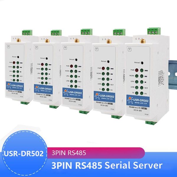 smart home control 5pcs usr-dr502-e din-rail 4g lte cat 1 modem 9-36v wide range support rs485 serial port built-in 35mm noise rail seat
smart home control 5pcs usr-dr502-e din-rail 4g lte cat 1 modem 9-36v wide range support rs485 serial port built-in 35mm noise rail seat