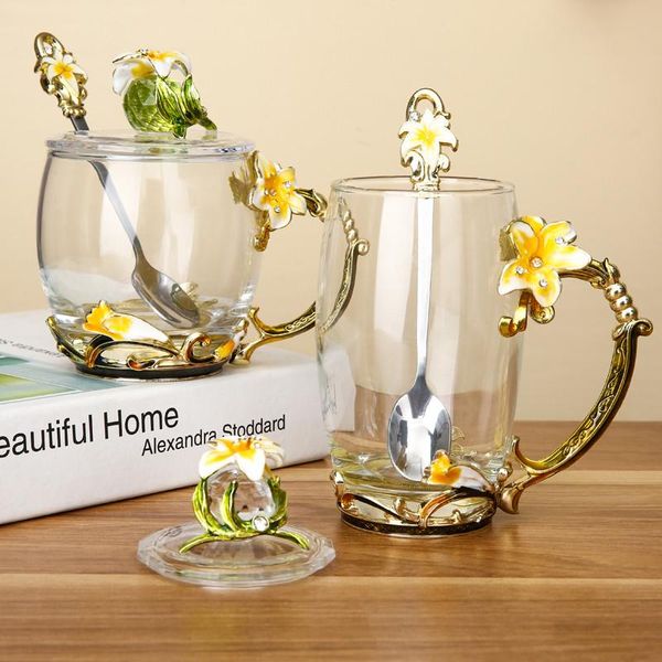 mugs christmas birthday gift flower glass cup set water tea with spoon lid home office breakfast milk juice drinkware coffee mug
mugs christmas birthday gift flower glass cup set water tea with spoon lid home office breakfast milk juice drinkware coffee mug