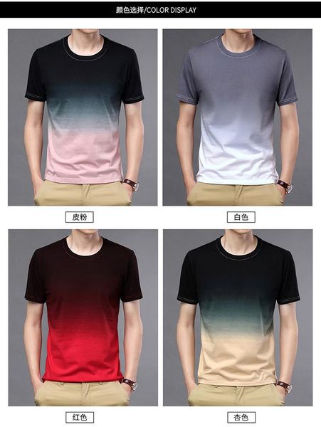 men's t-shirts 2021 summer hang dye t-shirt contrast color 100% cotton causal breathable plus size tees men, White;black
men's t-shirts 2021 summer hang dye t-shirt contrast color 100% cotton causal breathable plus size tees men, White;black
