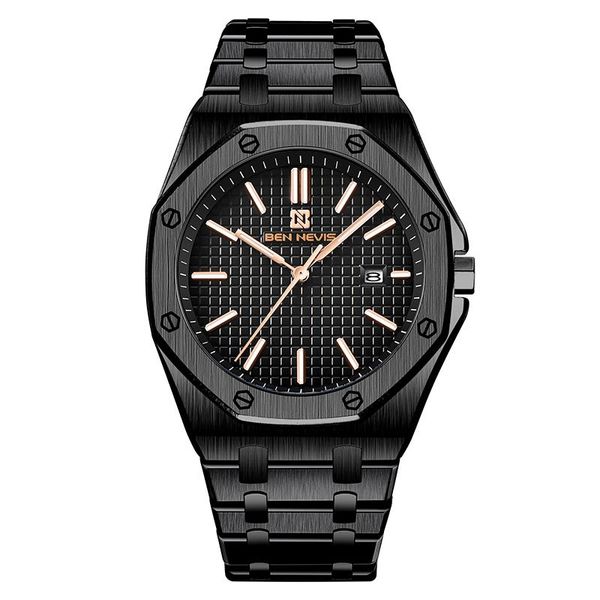 wristwatches unique men sport watch calendar quartz business watches vintage black stainless steel fashion male bracelet dress clock reloj, Slivery;brown
wristwatches unique men sport watch calendar quartz business watches vintage black stainless steel fashion male bracelet dress clock reloj, Slivery;brown
