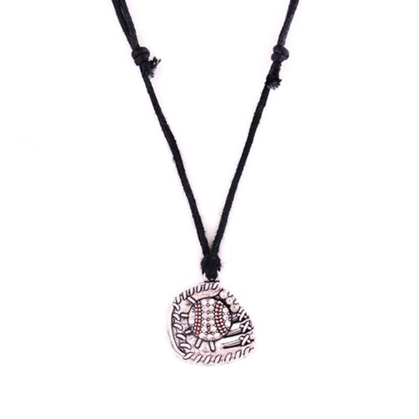 pendant necklaces sport baseball softball migloves wax rope accessories women necklace, Silver
pendant necklaces sport baseball softball migloves wax rope accessories women necklace, Silver