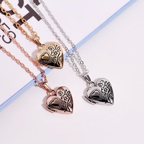 romantic po frame locket pendant necklace vintage heart flower jewelry for women love gift yt-n309 necklaces, Silver
romantic po frame locket pendant necklace vintage heart flower jewelry for women love gift yt-n309 necklaces, Silver