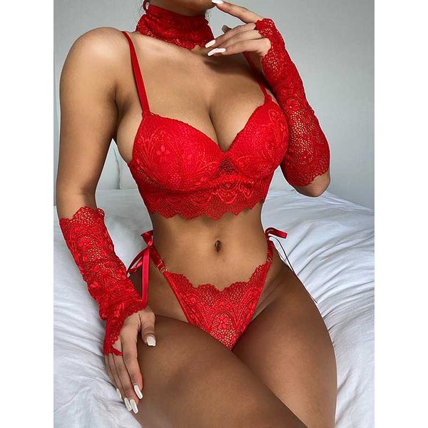bras sets lingerie women lingerie-set lace bralette temptation push up gather bra panties underwear with eye cover and gloves, Red;black
bras sets lingerie women lingerie-set lace bralette temptation push up gather bra panties underwear with eye cover and gloves, Red;black