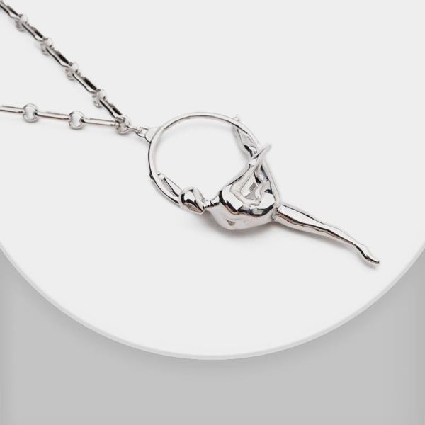 pendant necklaces i26 amorita boutique trendy ballet dancer necklace for women girl circus gift, Silver
pendant necklaces i26 amorita boutique trendy ballet dancer necklace for women girl circus gift, Silver
