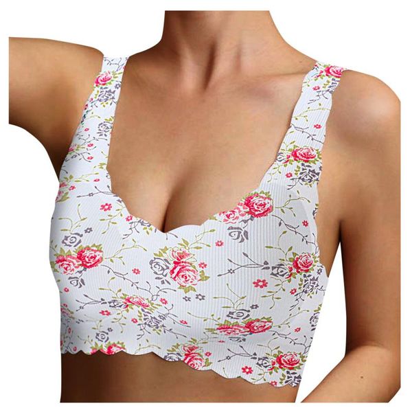 bras 2021 fashion women's active bra print unblemished with ice silk floral underwear female breathable lingerie#c, Red;black
bras 2021 fashion women's active bra print unblemished with ice silk floral underwear female breathable lingerie#c, Red;black