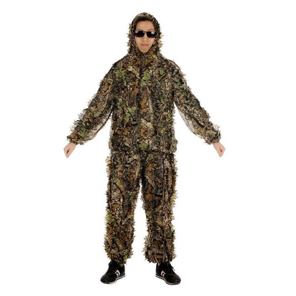 hunting sets saenshing clothing camouflage clothes 3d bionic ghillie suits yowie sniper birdwatch jacket and pants, Camo
hunting sets saenshing clothing camouflage clothes 3d bionic ghillie suits yowie sniper birdwatch jacket and pants, Camo