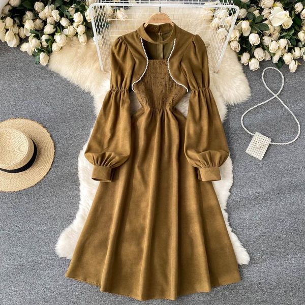 casual dresses dress hepburn style celebrity temperament hanging neck hollow nail bead lantern sleeve high waist large swing, Black;gray
casual dresses dress hepburn style celebrity temperament hanging neck hollow nail bead lantern sleeve high waist large swing, Black;gray