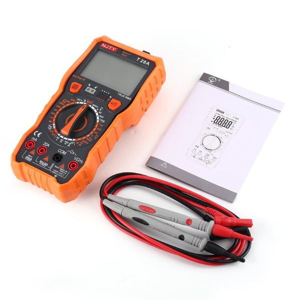 multimeters njty t28a digital multimeter dc/ac voltage current meter mini ammeter ohm diode ncv tester 6000counts multitester true rms
multimeters njty t28a digital multimeter dc/ac voltage current meter mini ammeter ohm diode ncv tester 6000counts multitester true rms