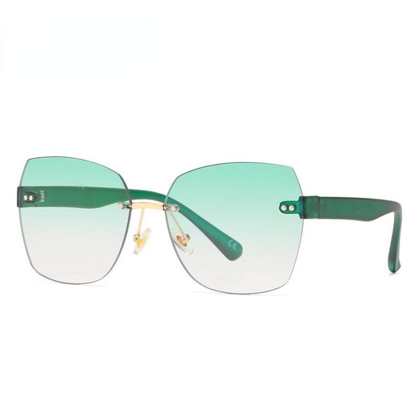 sunglasses fashion rimless women big square sunglass vintage female design eyewear gradient shades uv400 sun glass, White;black
sunglasses fashion rimless women big square sunglass vintage female design eyewear gradient shades uv400 sun glass, White;black