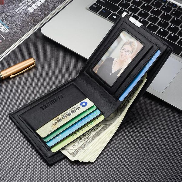 wallets 2021 selling men's short wallet iron edge korean youth horizontal trend card pack purse, Red;black
wallets 2021 selling men's short wallet iron edge korean youth horizontal trend card pack purse, Red;black