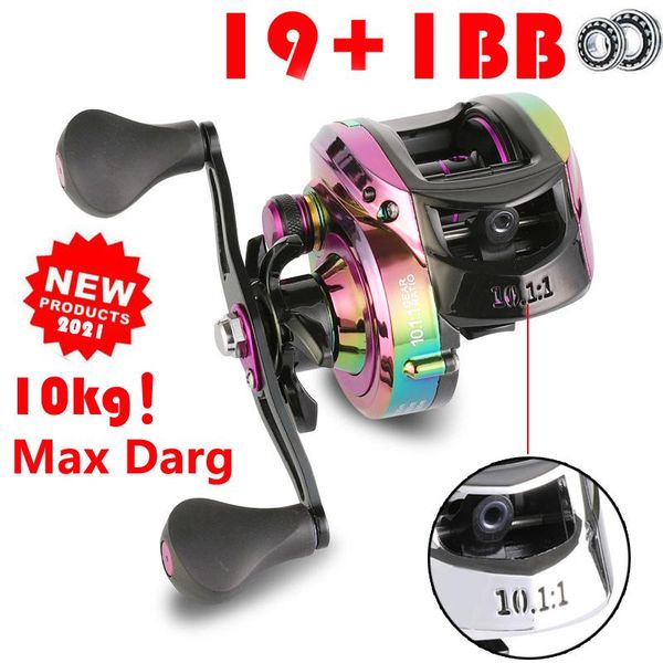 lizard 10.1:1 high speed 19+1bb 10kg max drag fishing baitcasting reel 5 colors reels
lizard 10.1:1 high speed 19+1bb 10kg max drag fishing baitcasting reel 5 colors reels