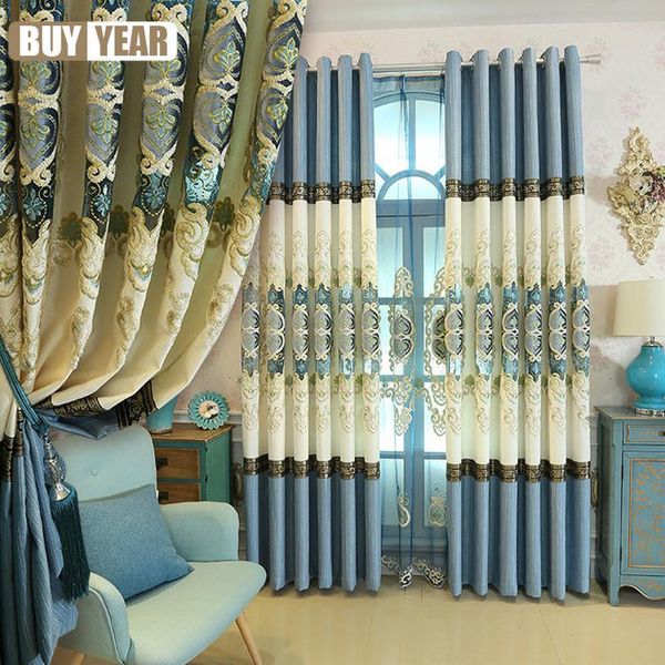 curtain & drapes european style embroidered curtains, modern minimalist stitching blackout floor curtains for living dining room bedroom
curtain & drapes european style embroidered curtains, modern minimalist stitching blackout floor curtains for living dining room bedroom