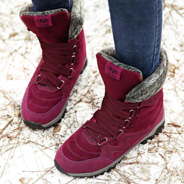 fashion women's suede leather women snow boots warm plush winter waterproof ankle flat shoes 35-42 p5rp, Black
fashion women's suede leather women snow boots warm plush winter waterproof ankle flat shoes 35-42 p5rp, Black