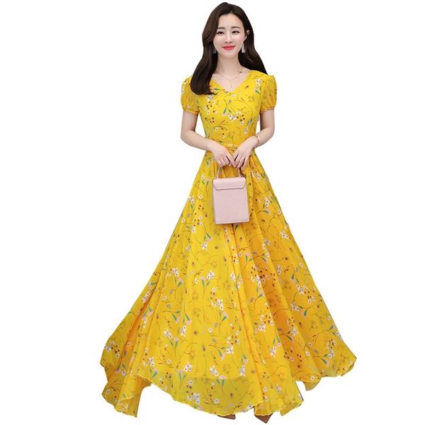 floral dress women elegant bandage bownot plus size loose chiffon short sleeves beach slim long dresses female lr1290 210531, Black;gray
floral dress women elegant bandage bownot plus size loose chiffon short sleeves beach slim long dresses female lr1290 210531, Black;gray