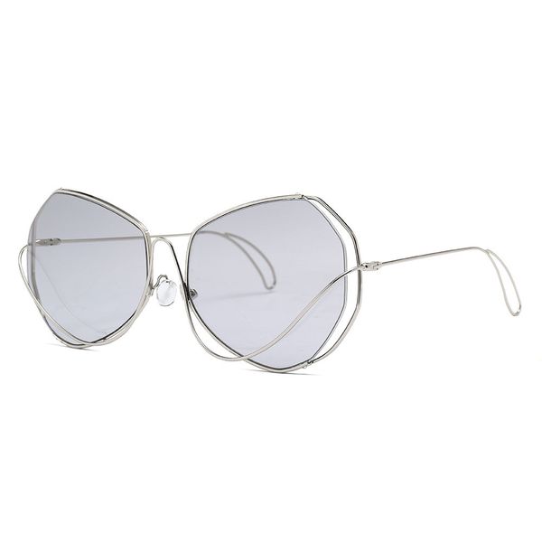 22079 new sunglasses with irregular curve structure fashion sun glass n92f, White;black
22079 new sunglasses with irregular curve structure fashion sun glass n92f, White;black