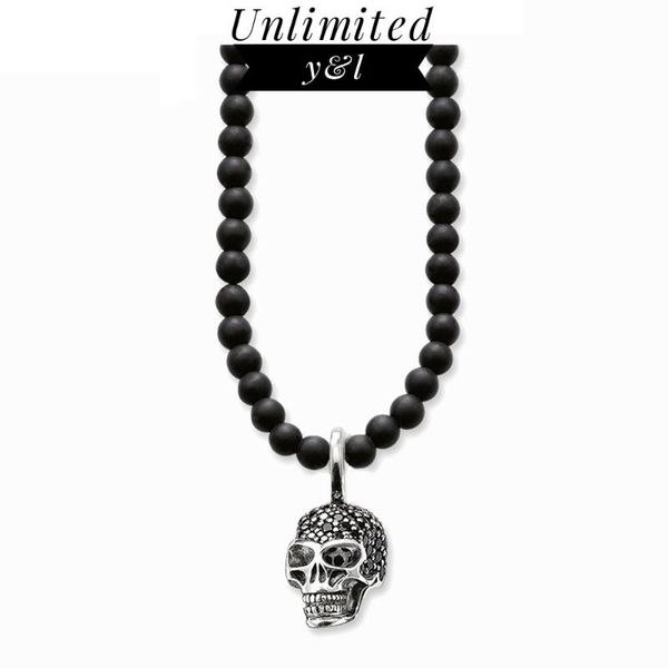 pendant necklaces black obsidian beads skull for women and men punk style skeleton fashion jewelry gift, Silver
pendant necklaces black obsidian beads skull for women and men punk style skeleton fashion jewelry gift, Silver