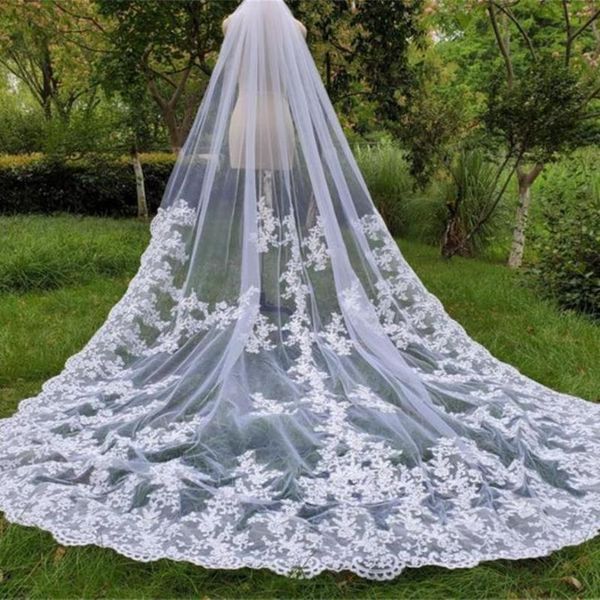 bridal veils stunning wedding veil with comb one layer tulle lace appliqued 300 long white ivory champagne customize, Black
bridal veils stunning wedding veil with comb one layer tulle lace appliqued 300 long white ivory champagne customize, Black