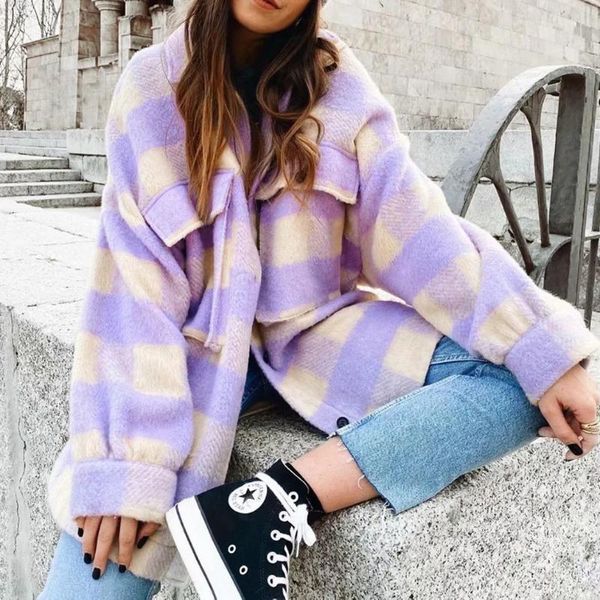 women's knits & tees coats women spring autumn fashion vintage slim long sleeve plaid elegant office jacket lady famale outerwear chic, White
women's knits & tees coats women spring autumn fashion vintage slim long sleeve plaid elegant office jacket lady famale outerwear chic, White