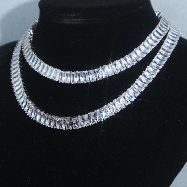 chains big size solitaire 4x8mm cz tennis chain necklace women iced out bling crystal charm hip hop fashion jewelry 2021, Silver
chains big size solitaire 4x8mm cz tennis chain necklace women iced out bling crystal charm hip hop fashion jewelry 2021, Silver