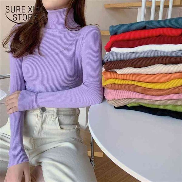 vintage pullovers turtleneck autumn winter long sleeve sweater women 15 colors slim female jumper knitwear 10978 210421, White;black
vintage pullovers turtleneck autumn winter long sleeve sweater women 15 colors slim female jumper knitwear 10978 210421, White;black