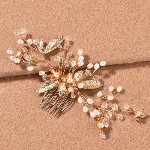 hair clips & barrettes crystal leaf barrette headdress bridal wedding accessories comb back ornament lb, Golden;silver
hair clips & barrettes crystal leaf barrette headdress bridal wedding accessories comb back ornament lb, Golden;silver