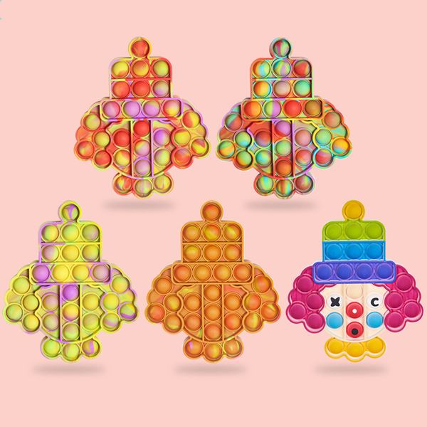 tiktok rainbow push bubble fidget sensory toys tie dye joker clown bubbles popper autism stress reliver squeeze finger fun ball puzzle game
tiktok rainbow push bubble fidget sensory toys tie dye joker clown bubbles popper autism stress reliver squeeze finger fun ball puzzle game