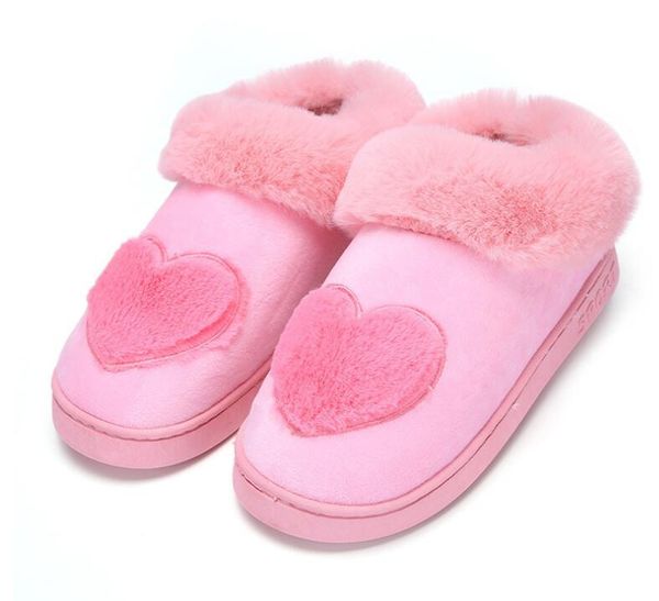 slippers women winter slides heart-shaped cotton warm plush fur soft indoor shoes flat with home, Black
slippers women winter slides heart-shaped cotton warm plush fur soft indoor shoes flat with home, Black