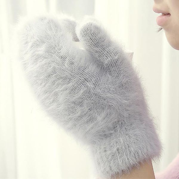 five fingers gloves wool blend women winter mittens soft fur comfortable glove warm 2021 autumn girls thicken, Blue;gray
five fingers gloves wool blend women winter mittens soft fur comfortable glove warm 2021 autumn girls thicken, Blue;gray