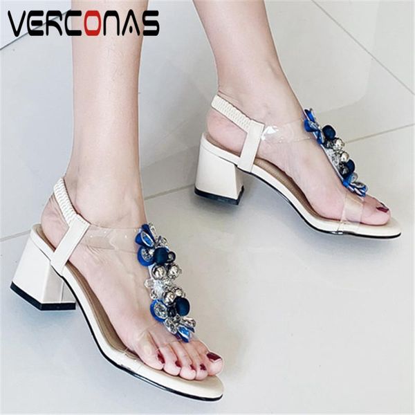 women pearl buckle rhinestones thick heel office shoes heels sandals round toe summer genuine leather woman, Black
women pearl buckle rhinestones thick heel office shoes heels sandals round toe summer genuine leather woman, Black