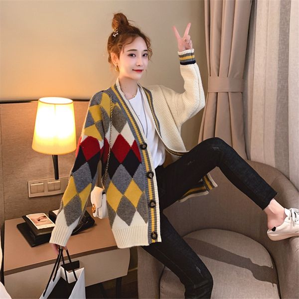 coat red net diamond lazy wind mesh woman's cardigan fall and winter fashion loose women's jacket tide, Tan;black
coat red net diamond lazy wind mesh woman's cardigan fall and winter fashion loose women's jacket tide, Tan;black