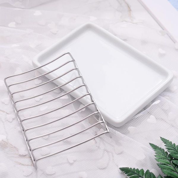 bath accessory set 1pc stainless steel ceramic soap dish holder double layer draining box for bathroom shower kitchen(white)
bath accessory set 1pc stainless steel ceramic soap dish holder double layer draining box for bathroom shower kitchen(white)