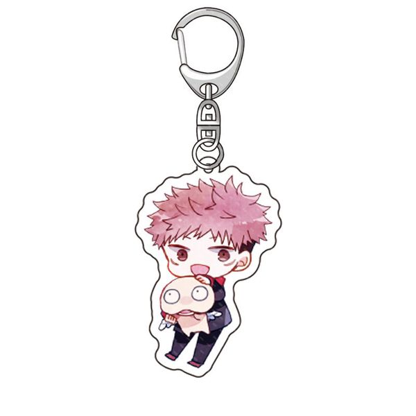 Jujutsu Kaisen Keychain Man Cartoon Key Chain Women Cute Fushiguro Megumi Keyring for Pants Pendant Creative Metal Porte Clef
Jujutsu Kaisen Keychain Man Cartoon Key Chain Women Cute Fushiguro Megumi Keyring for Pants Pendant Creative Metal Porte Clef