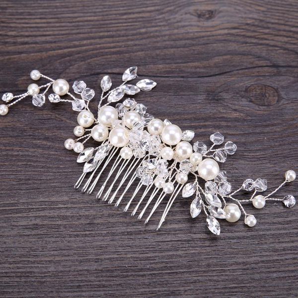 hair clips & barrettes elegant imitation pearl comb bride handmade headdress flower female jewelry wedding accessories ornaments et, Golden;silver
hair clips & barrettes elegant imitation pearl comb bride handmade headdress flower female jewelry wedding accessories ornaments et, Golden;silver