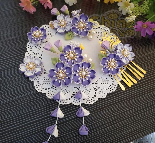 party masks japanese style hairpin kimono purple cherry blossom headdress lokita tassel side clip hair accessories h
party masks japanese style hairpin kimono purple cherry blossom headdress lokita tassel side clip hair accessories h