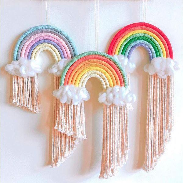 rainbow woven tapestry wall boho decoration lace hanging house farmhouse dormitory room gift#55 decorative objects & figurines
rainbow woven tapestry wall boho decoration lace hanging house farmhouse dormitory room gift#55 decorative objects & figurines