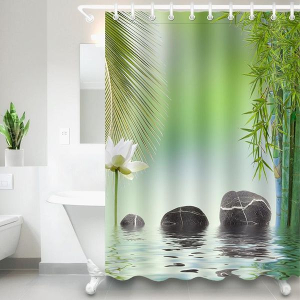 shower curtains lb 72'' water palm green bamboo spa black stone flower curtain polyester fabric bathroom for bathtub home decor
shower curtains lb 72'' water palm green bamboo spa black stone flower curtain polyester fabric bathroom for bathtub home decor