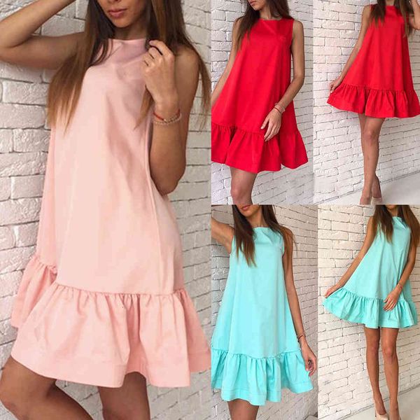 handsome of vintage ruffle summer shreds sleeveless casual clothing frizzy girly around the neck change dress in solid color, Black;gray
handsome of vintage ruffle summer shreds sleeveless casual clothing frizzy girly around the neck change dress in solid color, Black;gray