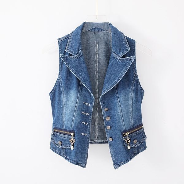 women's vests selling of korean women without sleeves denim single fashion vests breasted zip casual streetwear fine women's adjus, Black;white
women's vests selling of korean women without sleeves denim single fashion vests breasted zip casual streetwear fine women's adjus, Black;white