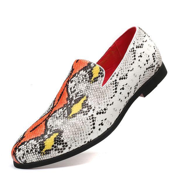 dress shoes snake pattern big size men slip-on boat fashion party loafer 38-48 graffiti z67, Black
dress shoes snake pattern big size men slip-on boat fashion party loafer 38-48 graffiti z67, Black