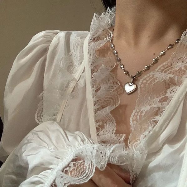 2021 kpop harajuku vintage punk goth heart pendant love chain choker necklace for women egirl street hip pop fashion jewelry, Silver
2021 kpop harajuku vintage punk goth heart pendant love chain choker necklace for women egirl street hip pop fashion jewelry, Silver