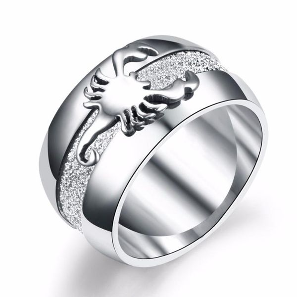 wedding rings 10mm rhodium plated punk scorpion ring vintage dull polish for men women 316l stainless steel charms jr2197, Slivery;golden
wedding rings 10mm rhodium plated punk scorpion ring vintage dull polish for men women 316l stainless steel charms jr2197, Slivery;golden