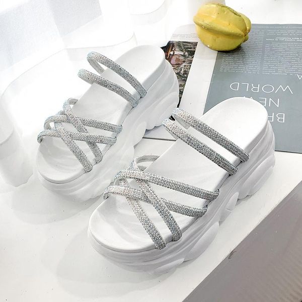 sandals 2021 fashion high heel wedge women flat platform heels 9cm/3.5inch women's, Black
sandals 2021 fashion high heel wedge women flat platform heels 9cm/3.5inch women's, Black