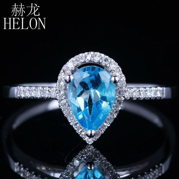 cluster rings helon sterling silver 925 pear cut 5x7mm 100% genuine blue z & diamonds wedding ring women birthday anniversarry gift, Golden;silver
cluster rings helon sterling silver 925 pear cut 5x7mm 100% genuine blue z & diamonds wedding ring women birthday anniversarry gift, Golden;silver