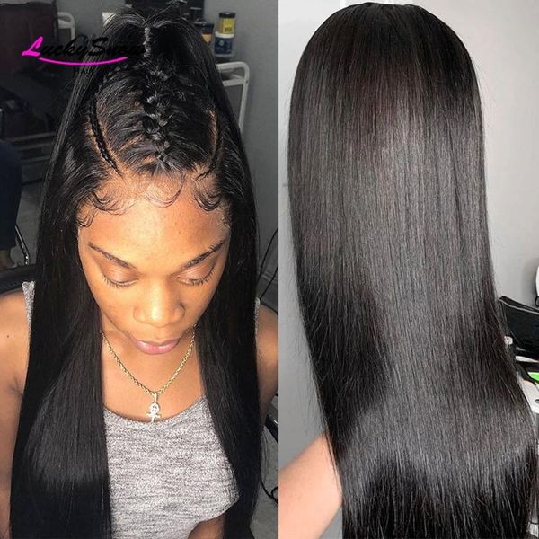 lace wigs bone straight 13x4 front human hair for black women pre plucked brazilian remy 4x4 closure wig with baby, Black;brown
lace wigs bone straight 13x4 front human hair for black women pre plucked brazilian remy 4x4 closure wig with baby, Black;brown