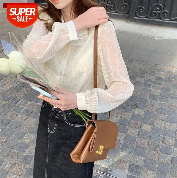 huang zheng doll collar long-sleeved shirt female korean style loose temperament design chiffon c86233 #hy68, Black;gray
huang zheng doll collar long-sleeved shirt female korean style loose temperament design chiffon c86233 #hy68, Black;gray